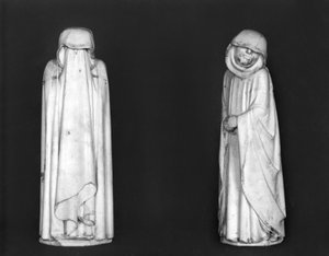 Due piangenti, dalla tomba del Duca Jean de Berry prima del 1438